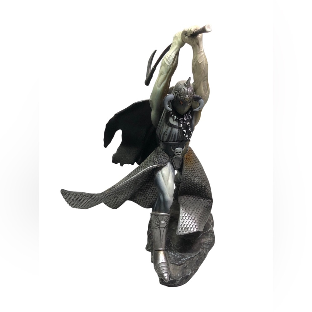Vintage 1999 Master Artist Frank Frazetta DEATH DEALER 2 Figure Fantasy Statue